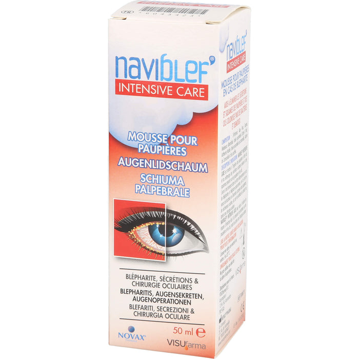 naviblef Intensive care Augenlidschaum, 50 ml Foam