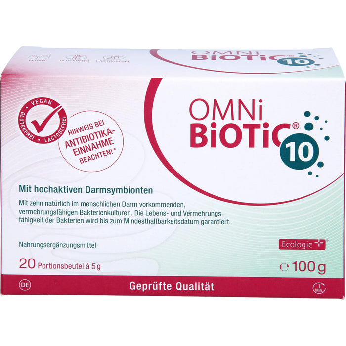 OMNi-BiOTiC 10 Portionsbeutel, 20 St. Beutel