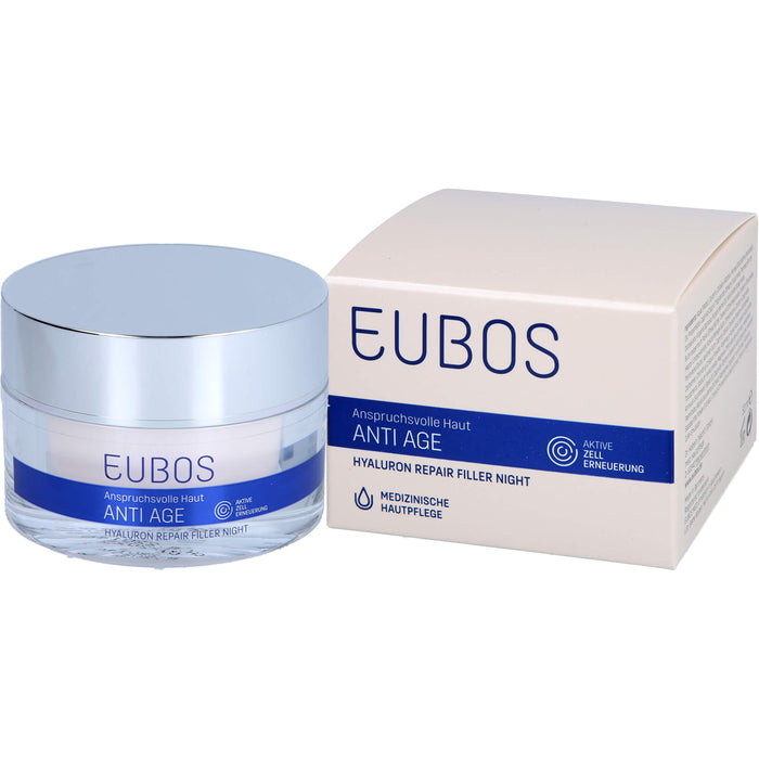 EUBOS Hyaluron Repair Filler Night Creme, 50 ml Creme