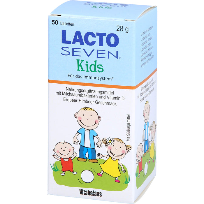 Lacto Seven Kids Kautabletten für das Immunsystem, 50 pcs. Tablets