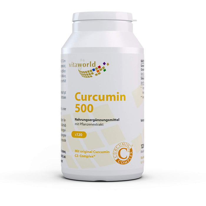 vitaworld Curcuma 500 mg Kapseln, 120 St. Kapseln