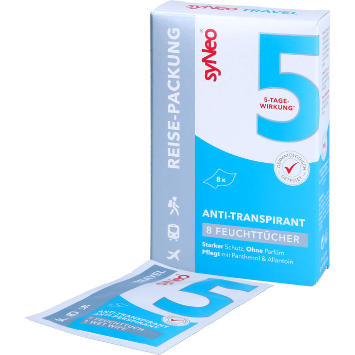 syNeo 5 Antitranspirant Reise-Packung, 8X2.5 m TUE