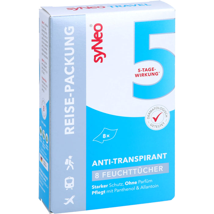 syNeo 5 Antitranspirant Reise-Packung, 8X2.5 m TUE