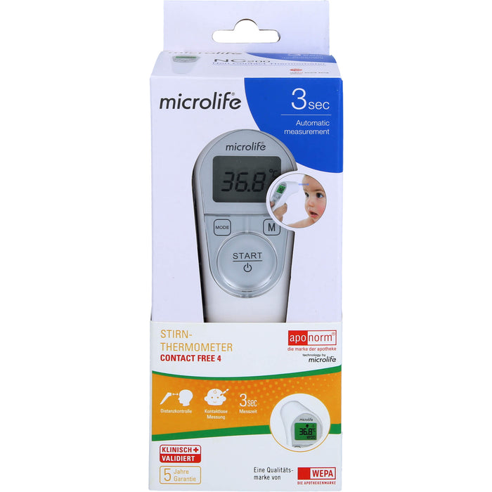 aponorm Fieberthermometer Stirn Contact-Free 4, 1 pc thermomètre clinique