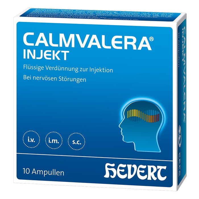 Calmvalera injekt Ampullen Hevert, 10 pc Ampoules