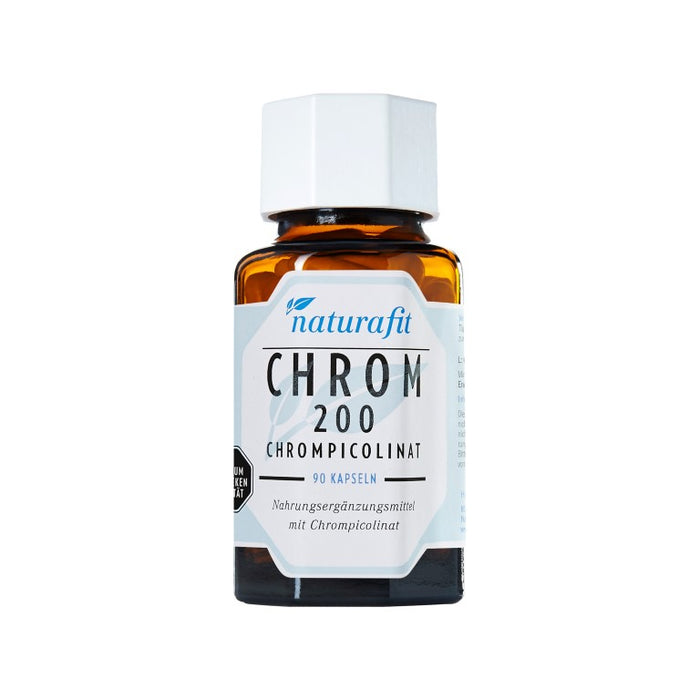 naturafit Chrom 200 Chrompicolinat Kapseln, 90 pcs. Capsules