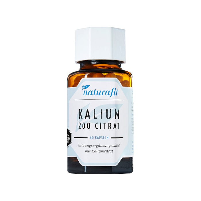 naturafit Kalium 200 Citrat Kapseln, 60 pcs. Capsules