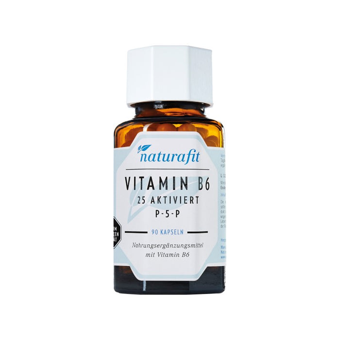 naturafit Vitamin B6 25 aktiviert P-5-P Kapseln, 90 St. Kapseln