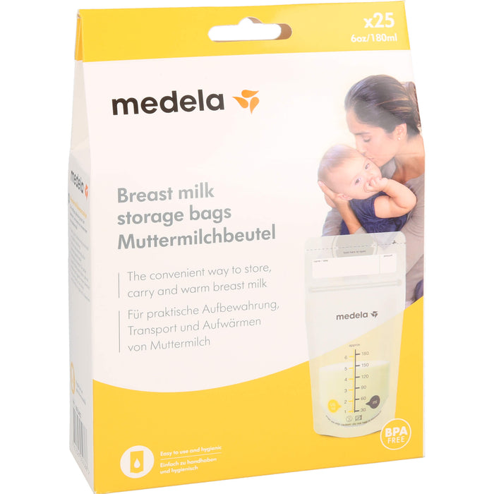 medela Muttermilchbeutel, 25 St. Beutel