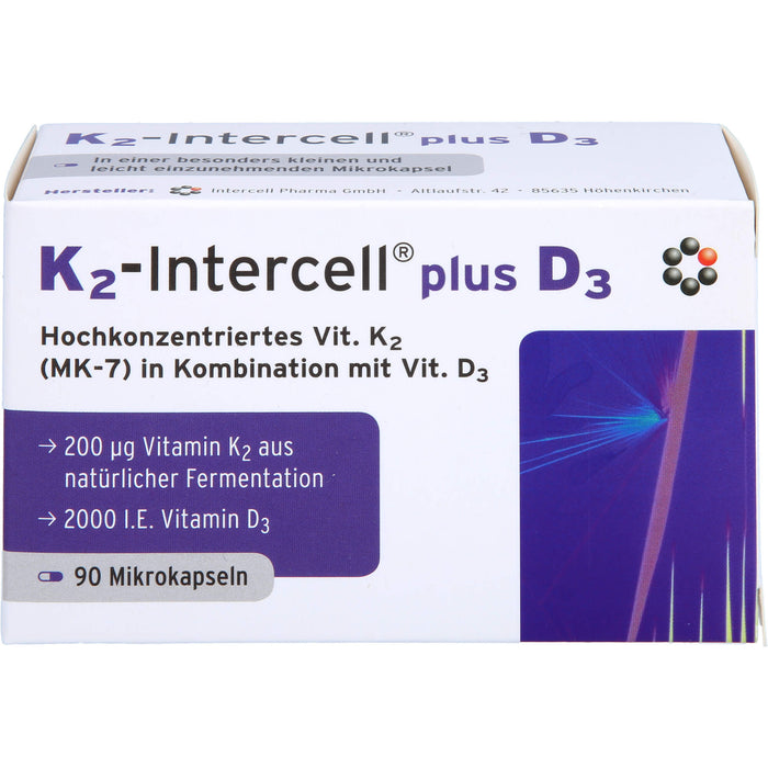 K2-Intercell plus D3 Kapseln, 90 St. Kapseln