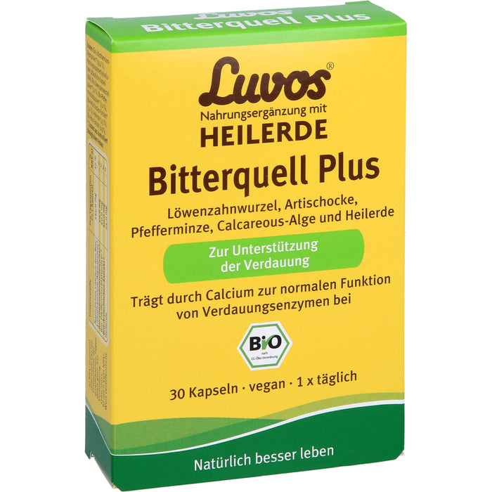 Luvos Heilerde bio Bitterquell Plus Kapseln, 30 pc Capsules