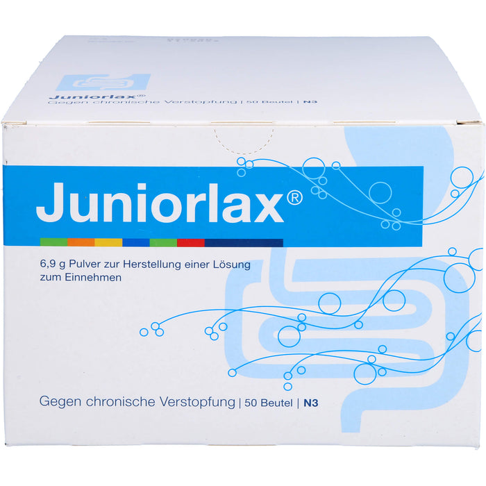 Juniorlax Beutel gegen chronische Verstopfung, 50 pcs. Powder