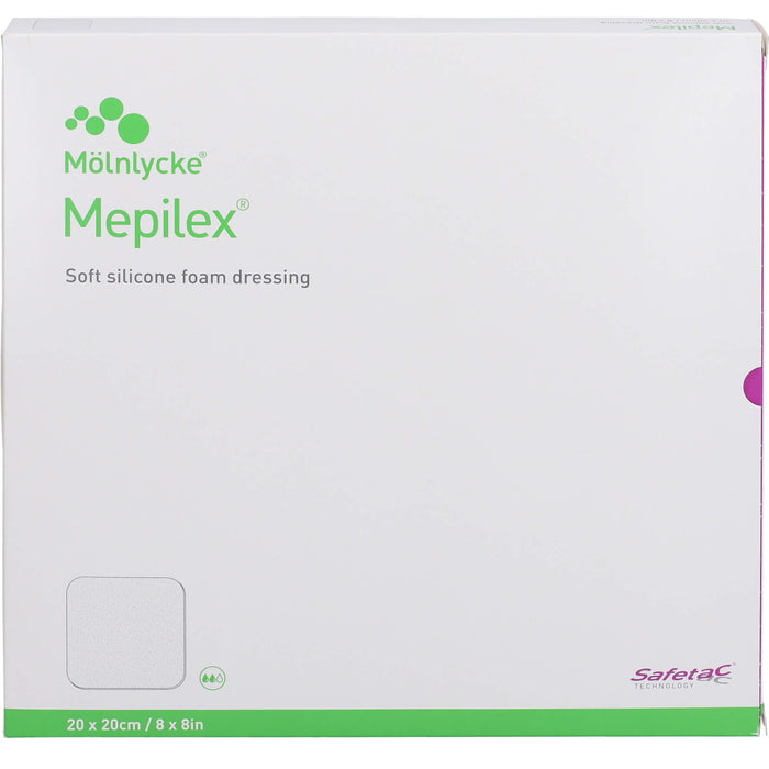 MEPILEX 20x20 cm Schaumverband, 5 St VER