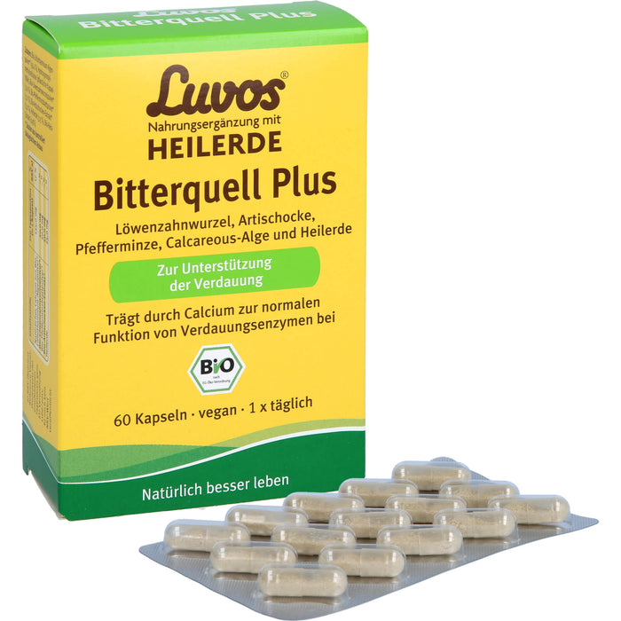 Luvos Heilerde Bitterquell Plus Kapseln, 60 pc Capsules