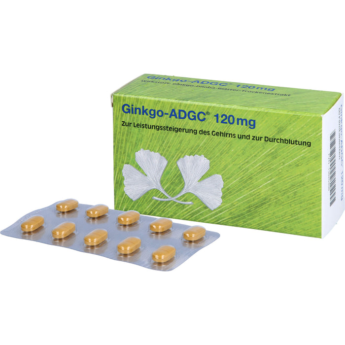 Ginkgo-ADGC 120 mg Filmtabletten, 60 St. Tabletten