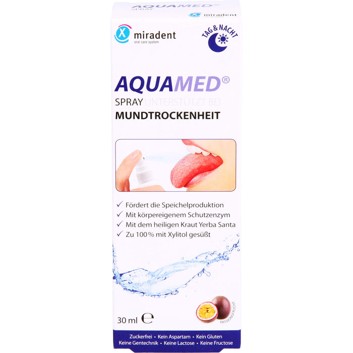 AQUAMED Mundtrockenheits-Spray, 30 ml Lösung