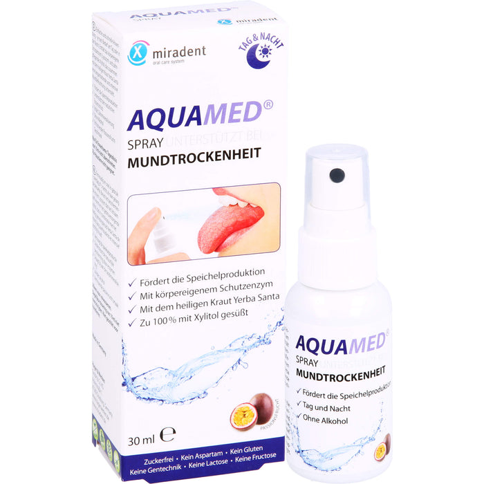 AQUAMED Mundtrockenheits-Spray, 30 ml Lösung