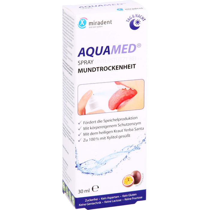 AQUAMED Mundtrockenheits-Spray, 30 ml Solution