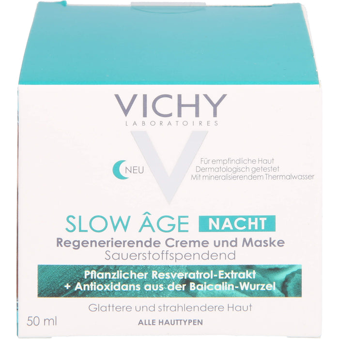 VICHY Slow Age Nacht Regenerierende Creme & Maske, 50 ml Cream