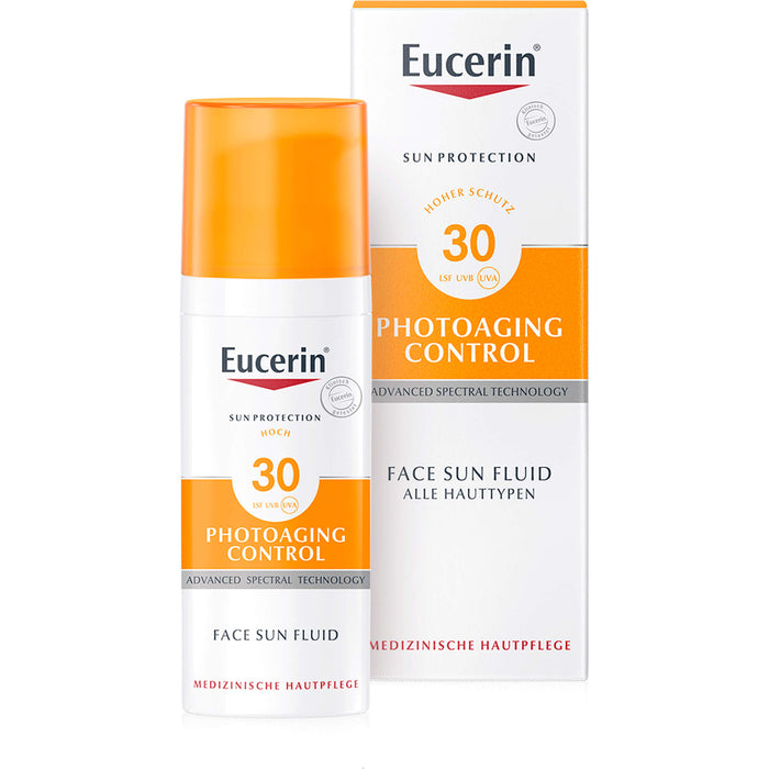 Eucerin Photoaging Control Face Sun Fluid LSF 30, 50 ml Lösung