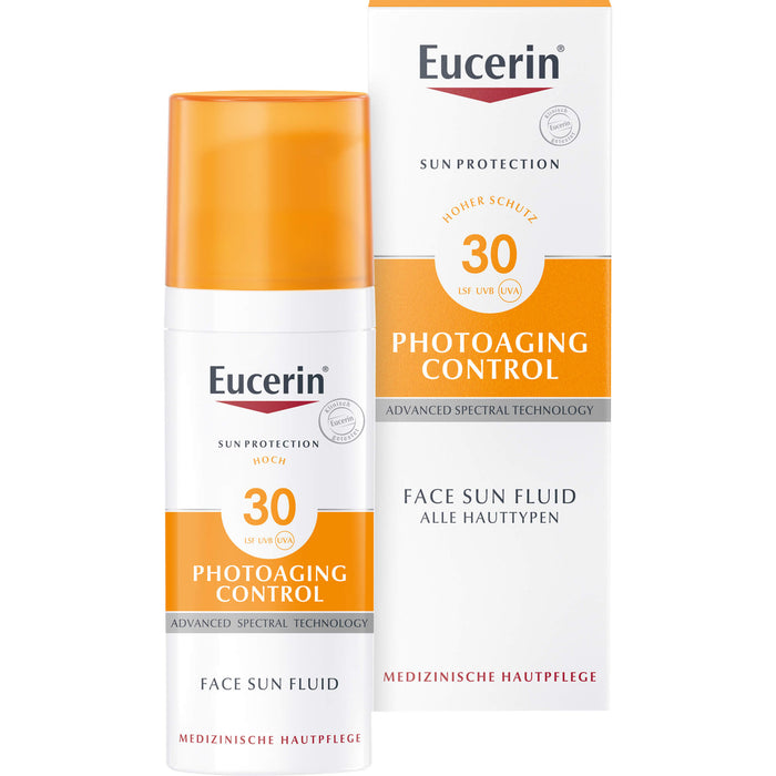 Eucerin Photoaging Control Face Sun Fluid LSF 30, 50 ml Lösung