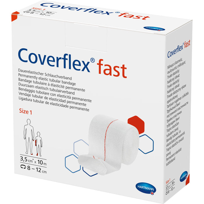 Coverflex fast Gr1 Schlauchverb. 3,5cmx10m, 1 St VER