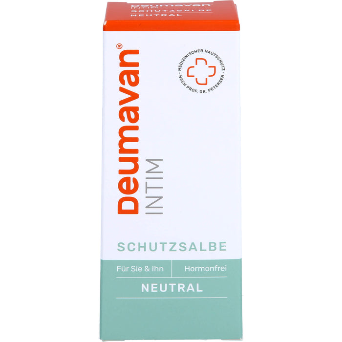 Deumavan Neutral Schutzsalbe er + sie zum täglichen Intimschutz, 50 ml Fettsalbe