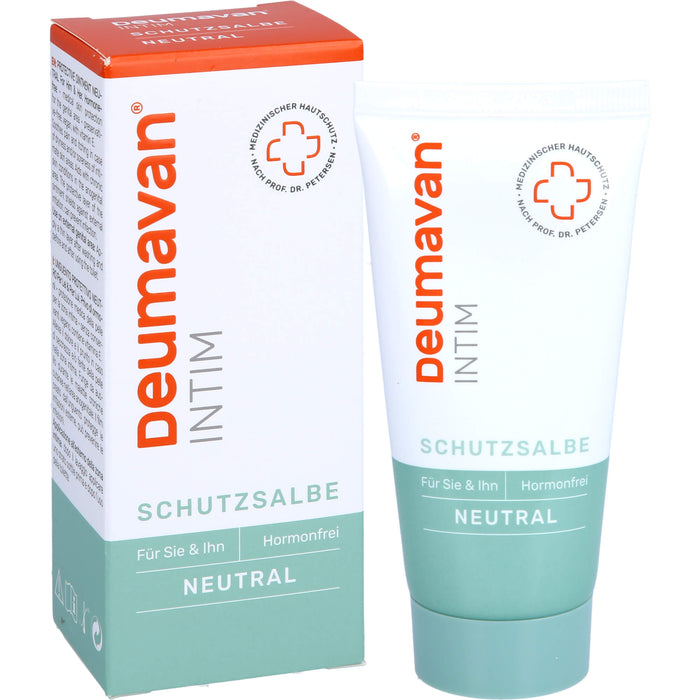 Deumavan Neutral Schutzsalbe er + sie zum täglichen Intimschutz, 50 ml Fettsalbe