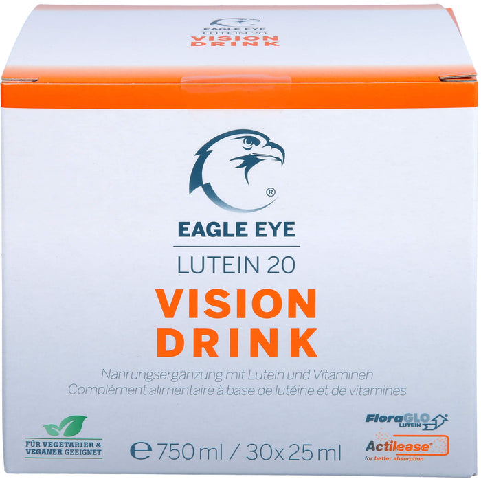 Eagle Eye Lutein 20 Vision Drink, 30X25 ml AMP