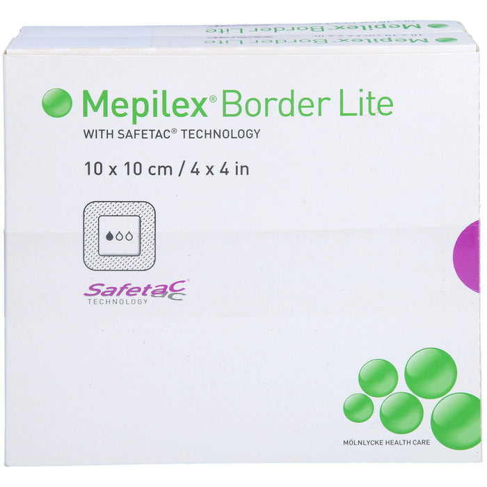 MEPILEX Border Lite Schaumverb.10x10 cm steril, 10 St VER