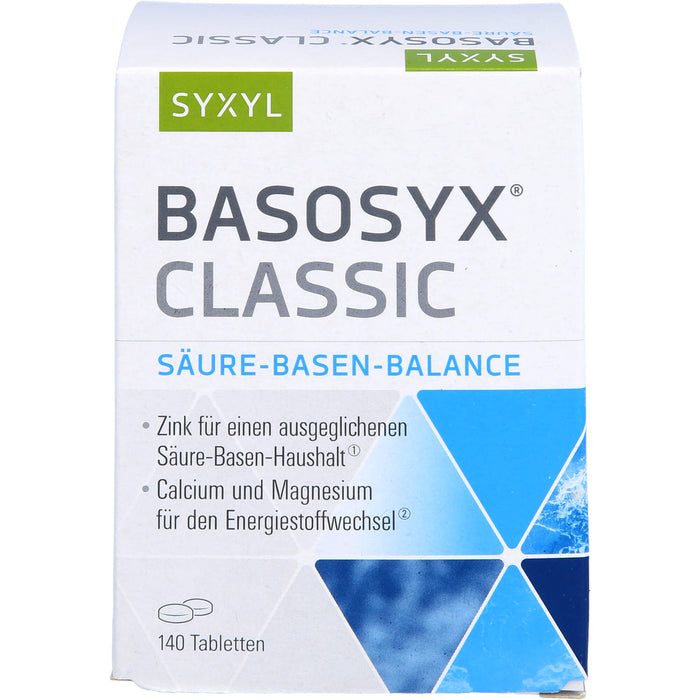 BASOSYX Classic Tabletten, 140 pc Tablettes