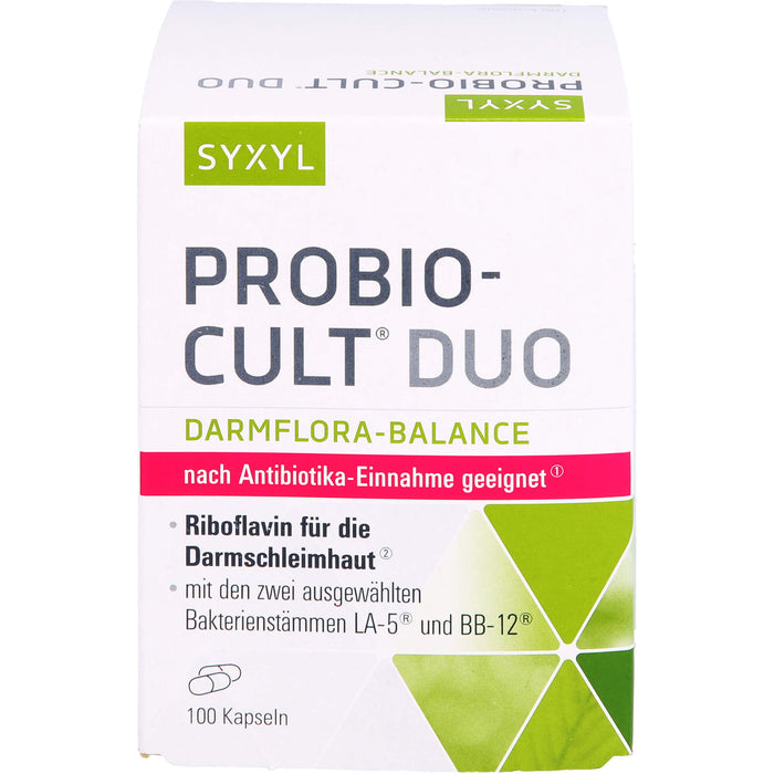 SYXYL Probio-Cult Duo Darmflora-Balance Kapseln, 100 pcs. Capsules