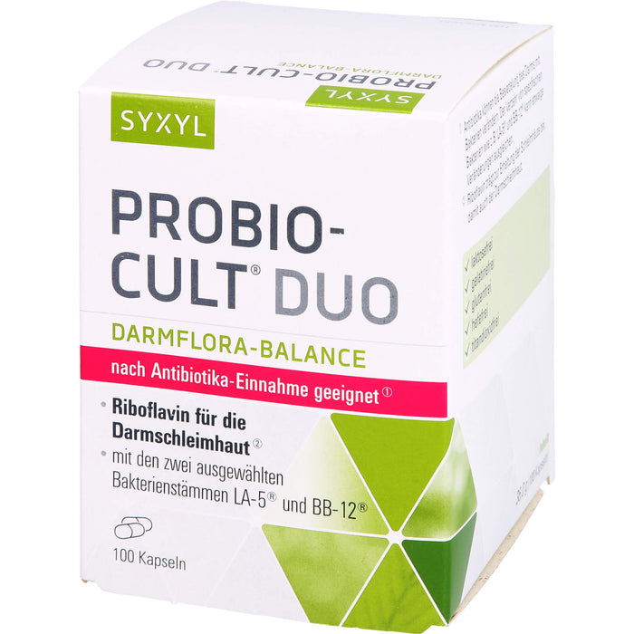 SYXYL Probio-Cult Duo Darmflora-Balance Kapseln, 100 St. Kapseln