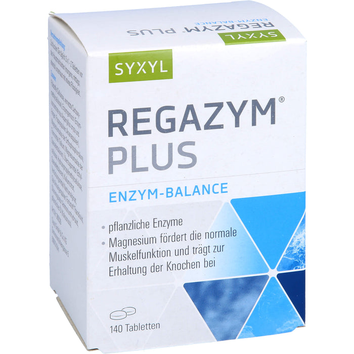 SYXYL REGAZYM PLUS Tabletten zur ernährungsphysiologisch sinnvollen Unterstützung für den gesamten Organismus, 140 pc Tablettes