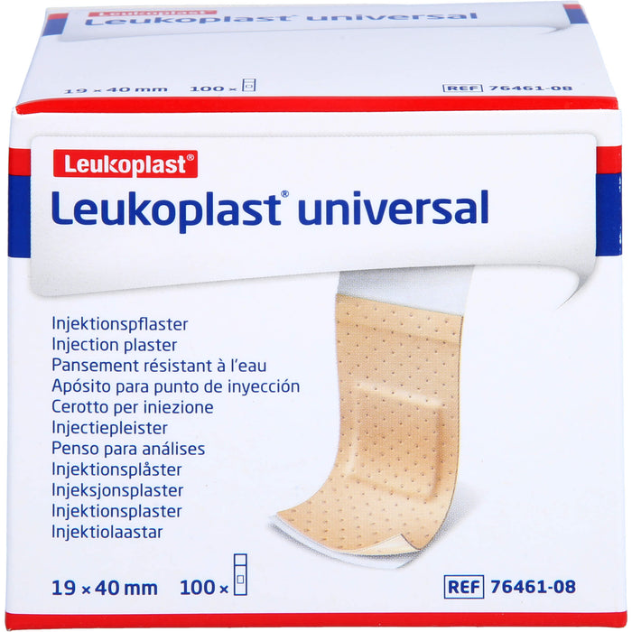 Leukoplast Universal Injekt. Strips 19 x 40mm, 100 St PFL