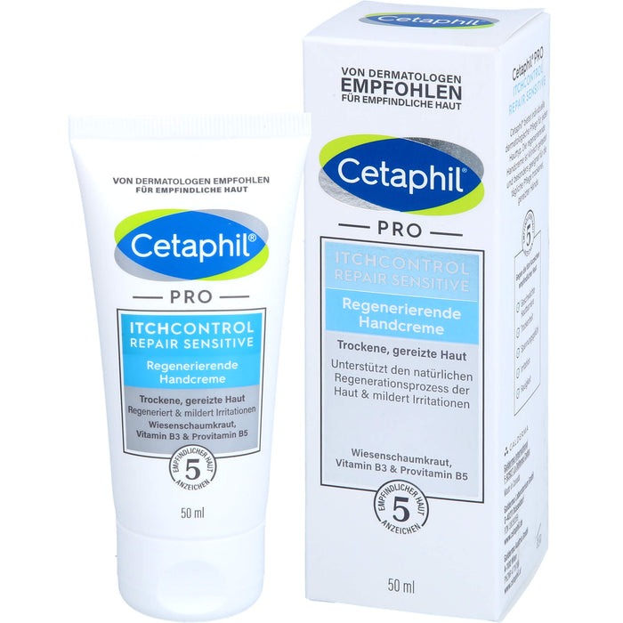 Cetaphil Pro Itch Control Handcreme, 50 ml Crème