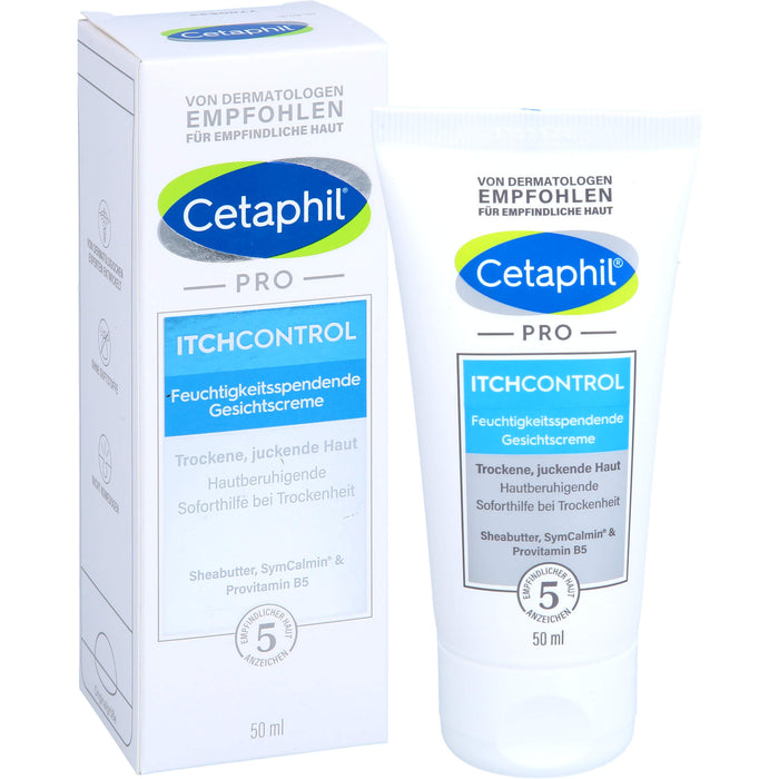 Cetaphil Pro Itch Control Gesichtscreme, 50 ml Crème