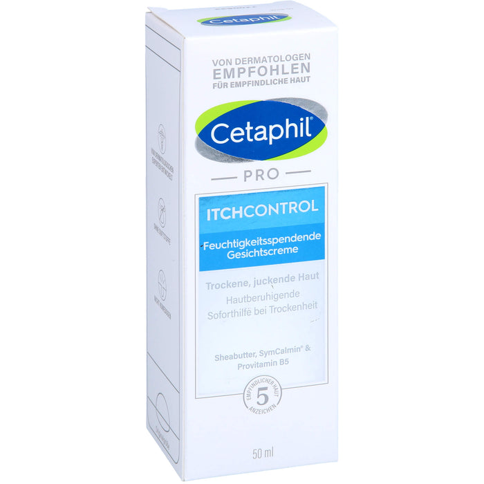 Cetaphil Pro Itch Control Gesichtscreme, 50 ml Crème