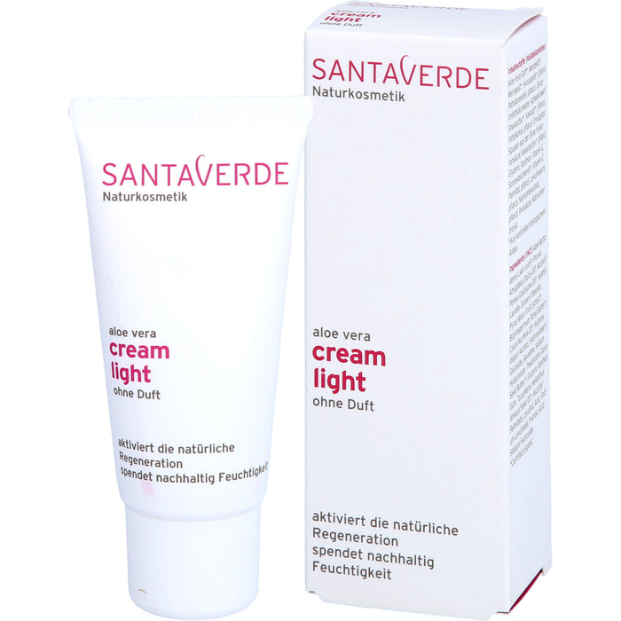 aloe vera creme light ohne Duft, 30 ml CRE