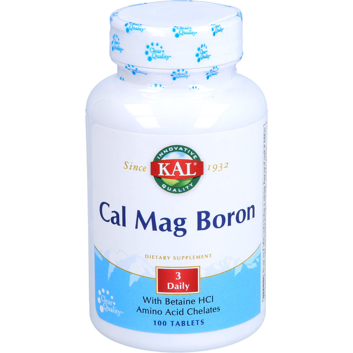 Calcium & Magnesium + Bor KLEAN LABS, 100 St TAB