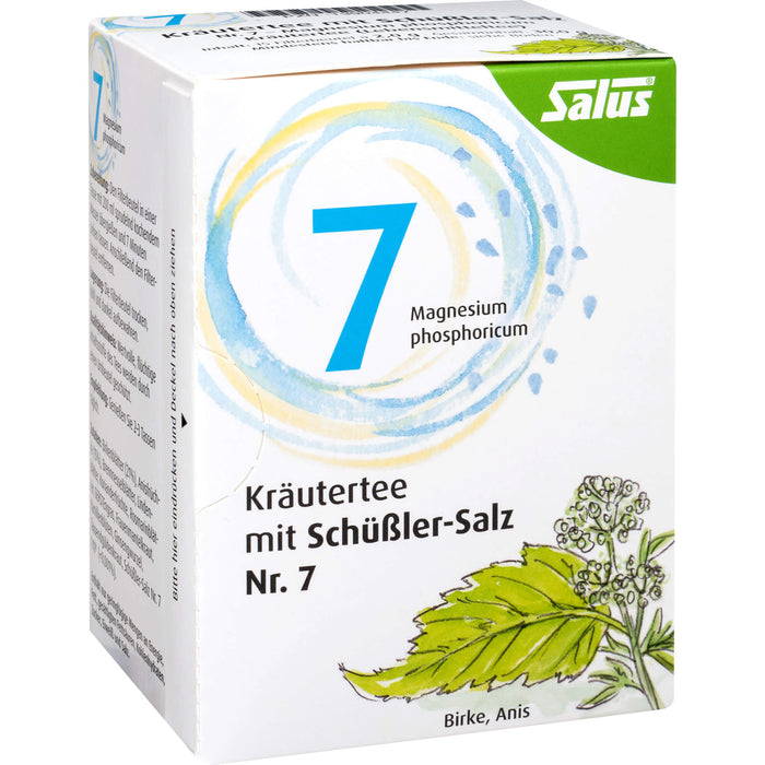 Kräutertee mit Schüßler-Salz Nr. 7 Salus, 15 St FBE