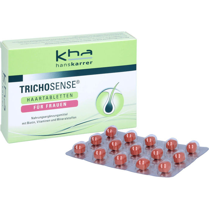 TRICHOSENSE Haartabletten für Frauen, 30 pc Tablettes