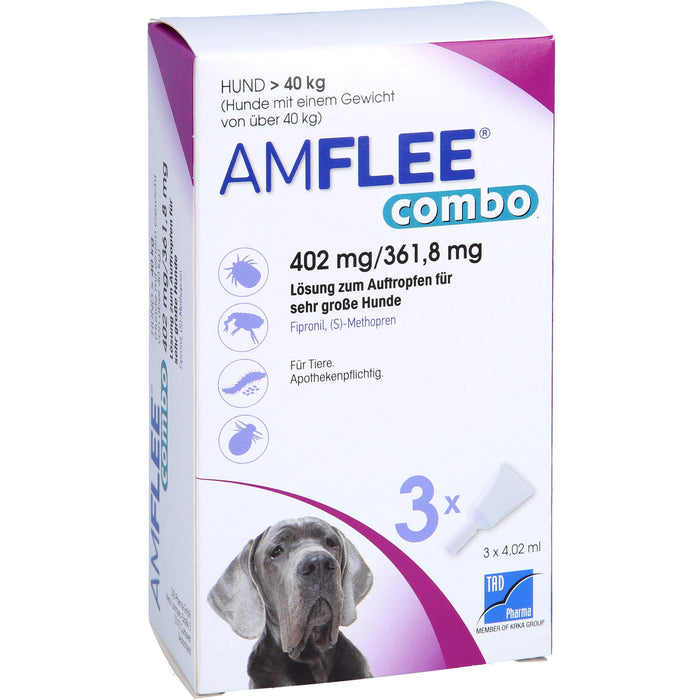 Amflee Combo Hund +40kg, 3 St LOE