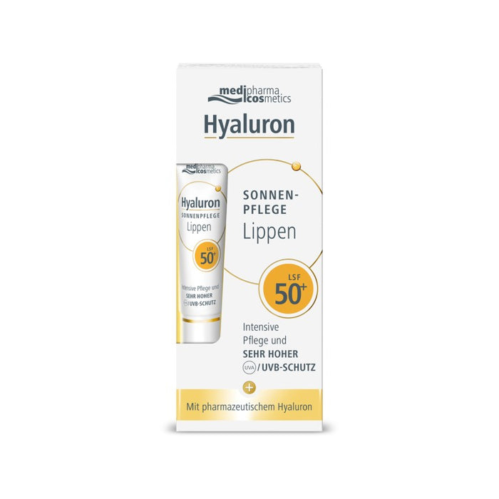 medipharma cosmetics Hyaluron Sonnenpflege Lippen LSF 50+, 7 ml Crème