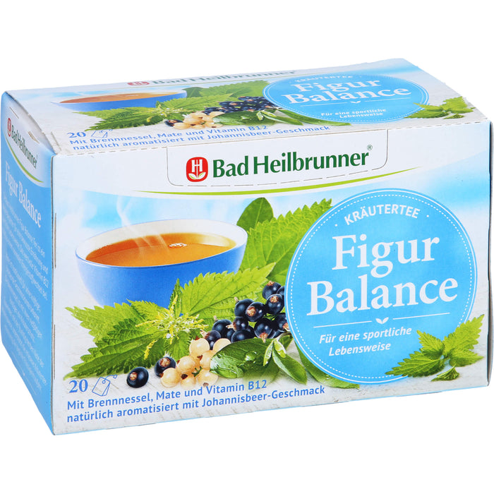 Bad Heilbrunner Wohlfühltee Figur Balance, 20 St FBE