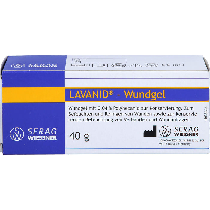 Lavanid-wundgel 0.04% Poli, 1X40 g GEL