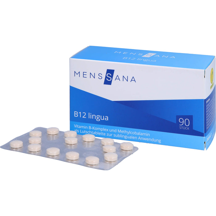 MensSana B12 lingua Lutschtabletten, 90 pc Tablettes