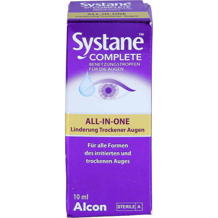 Systane Complete Benetzungstropfen für die Augen, 10 ml Solution