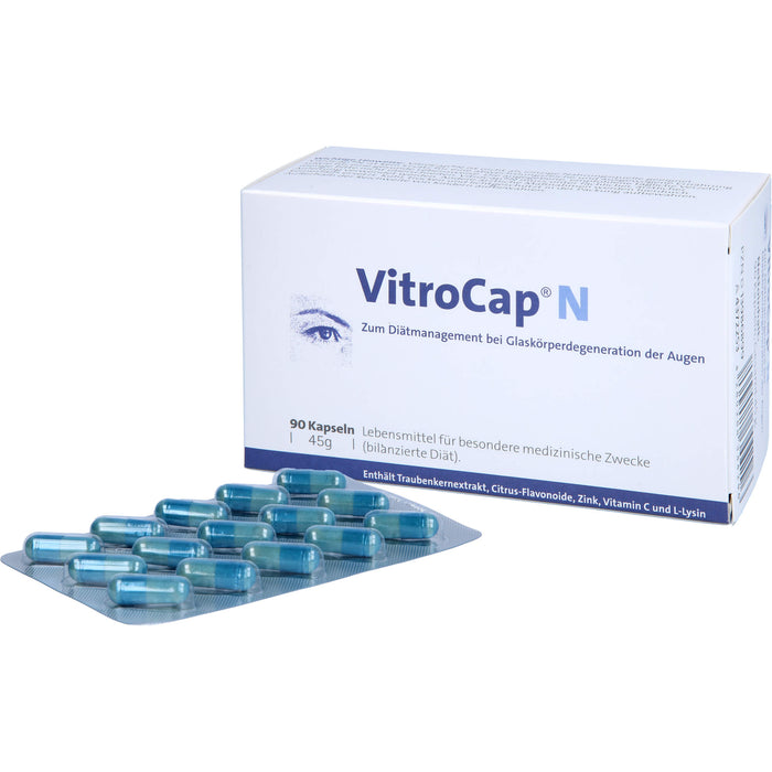 VitroCap N Kapseln bei Glaskörperdegeneration der Augen, 90 pcs. Capsules