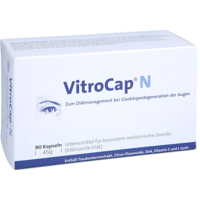 VitroCap N Kapseln bei Glaskörperdegeneration der Augen, 90 pcs. Capsules